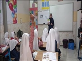 نشست جمع خوانی در مدرسه دخترانه شیده شهرستان قرچک