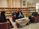 بازدید شهردار قرچک از کتابخانه عمومی ولایت