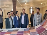 بازدید سرپرست فرمانداری قرچک از واحد تولید کیف و چمدان