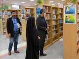گزارش تصویری/بازدید شهردار قرچک زاز کتابخانه ولایت