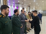 تجلیل از بسیجیان نمونه حوزه خندق با حضور فرماندار قرچک