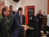 حضور فرماندار قرچک در مراسم دومین سالگرد شهادت سردار حاج حسن ایرلو
