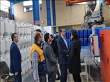 بازدید فرماندار قرچک از واحد تولید مخازن پلاستیکی