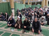 حضور شهردار و کارکنان شهرداری قرچک در تجمع محکومیت حادثه تروریستی کرمان
