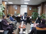 جلسه با مسئولین درمانگاه شهید دستغیب قرچک با حضور حسین فخاری فرماندار، دکتر حکمت ریاست درمانگاه، دکتر بایرام پور مسئول پشتیبانی درمانگاه و دیگر پرسنل درمانگاه در فرمانداری برگزار شد.