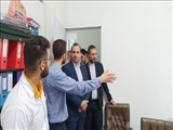 بازدید فرماندار از محل برگزاری اردوی جهادی پزشکی در قرچک
