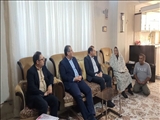 دیدار فرماندار با خانواده معظم شهدا