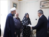 فرماندار شهرستان قرچک از خانواده شهیدان قربانعلی قویدل و حمید سرلک قدردانی کرد