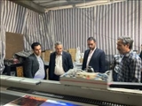 پیگیری مشکلات شرکت نقش گستر یکتا در بازدید فرماندار شهرستان قرچک