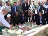 آئین غبارروبی و عطرافشانی مزار شهدای گمنام شهرستان قرچک برگزار شد