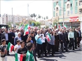 مراسم گلباران مشهد شهدای ۱۵ خرداد شهرستان قرچک برگزار شد
