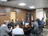 رسیدگی به مسائل و مشکلات شرکت آجرثبات توسط فرماندار شهرستان قرچک