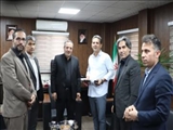 تجلیل فرماندار شهرستان قرچک از مسئول حمل و نقل انبار نفت ری