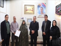فرماندار شهرستان قرچک از خانواده شهید والامقام میثم نجفی و جانباز سرافراز محمود کریمی تجلیل و قدردانی کرد