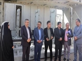 بازدید از مدرسه ۱۲ کلاسه نیایش ۲ در شهرستان قرچک با حضور مدیرکل دفتر امور شهری و شوراهای استانداری تهران
