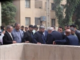 بازدید وزیر نیرو از مشکلات فاضلاب شهرک های باغشهر و گلشهر در شهرستان قرچک