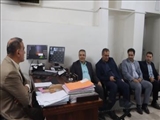 بازدید سرزده فرماندار از ادارات تعزیرات و میراث فرهنگی شهرستان قرچک
