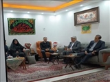 معاون برنامه‌ریزی فرماندار قرچک از خانواده معزز شهید والامقام سهیل لطفی زاده تجلیل و قدردانی کرد