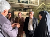 بررسی احیای یکی از قدیمی‌ترین واحدهای تولیدی شهرستان توسط فرماندار قرچک