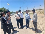 بازدید معاون عمرانی فرماندار قرچک از پروژه‌های زیرسازی و ترمیم آسفالت روستاهای ولی‌آباد و محمدآباد