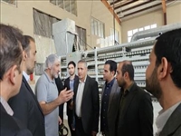 بررسی مشکلات و رفع موانع تولید در بازدید میدانی فرماندار قرچک از واحدهای تولیدی‌ شهرستان